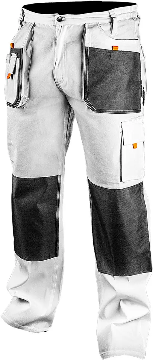 Neo Tools Schilders Werkbroek WIT XXL/58 Oxford Bescherming 35% Katoen-65% Polye