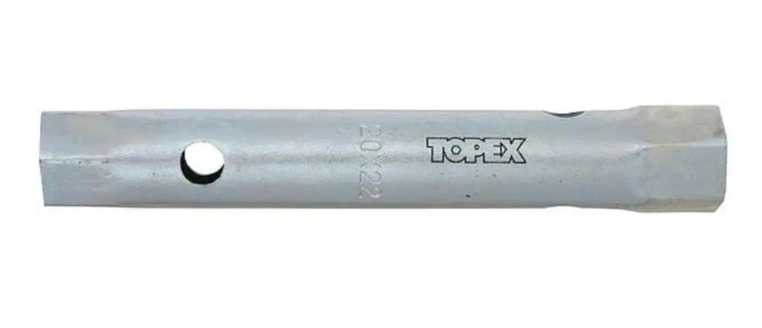 Topex Pijpsleutel 6x7mm - Zilver - afbeelding 4 van 4