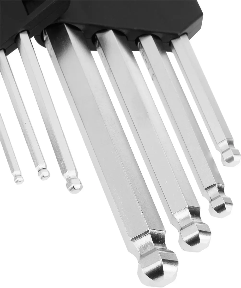 Topex Lange Inbussleutelset 9-delig 1.5-10mm - afbeelding 6 van 6