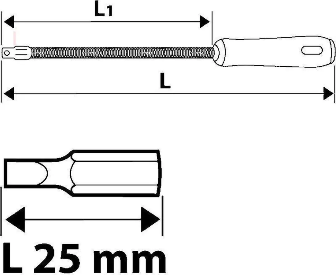 Topex Flexibele Schroevendraaier 39D865 - 31 stuks - afbeelding 2 van 2