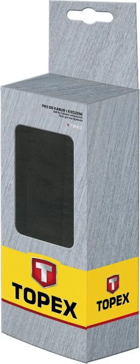 Topex Gereedschapsgordel Nylon 5cm - Zwart - afbeelding 2 van 2
