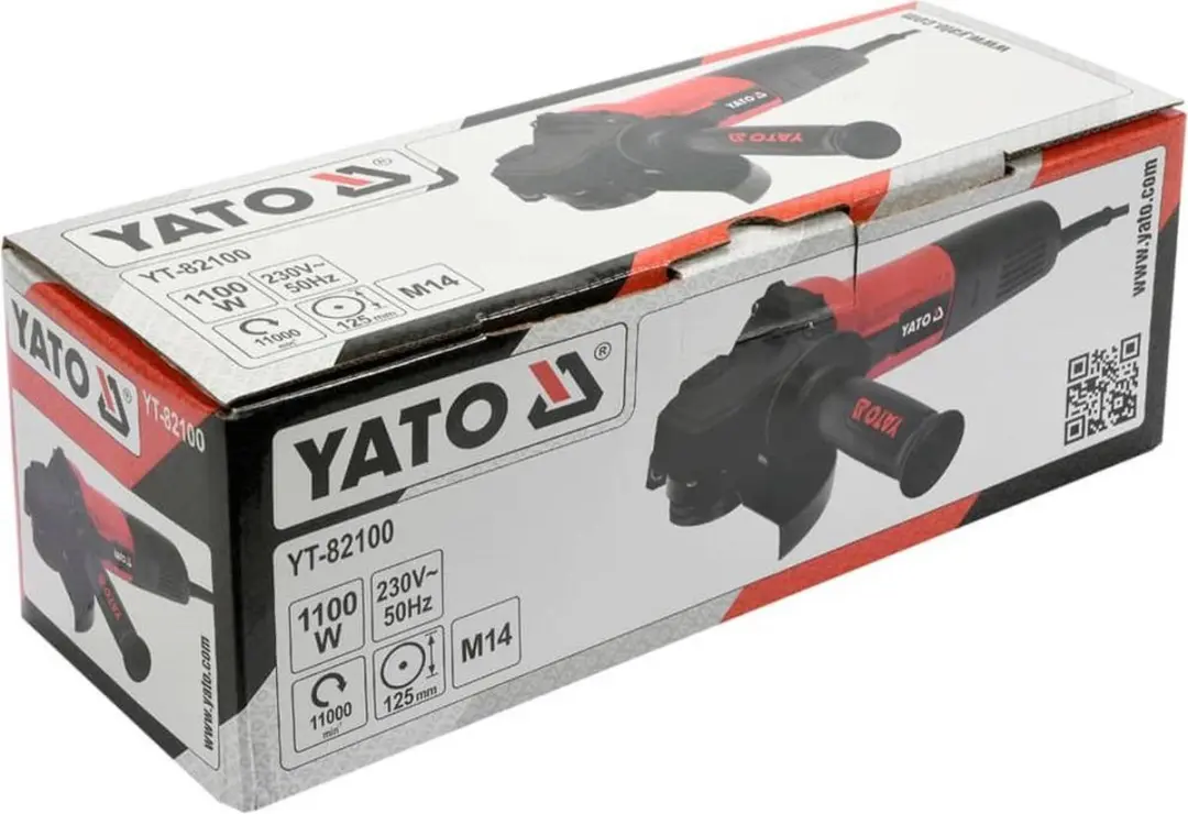 Yato YT-82100 Haakse Slijper - 1100W - 125mm - afbeelding 4 van 4