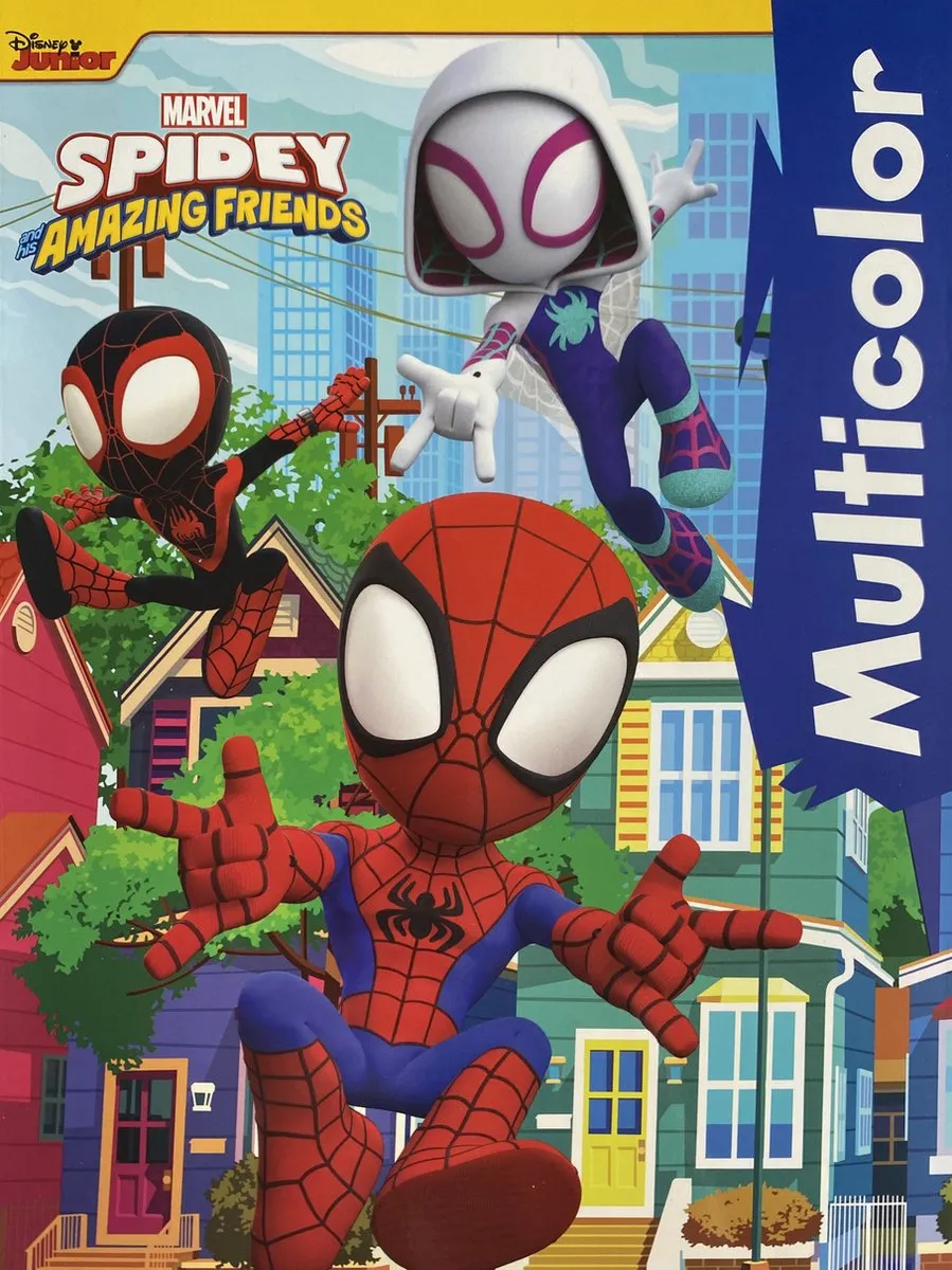 Marvel Disney Junior Spidey Kleurboek