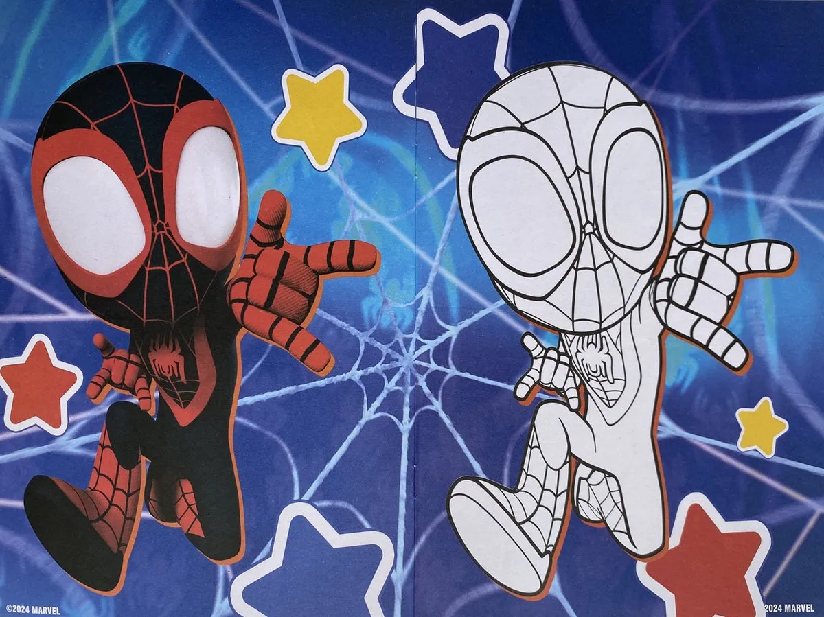 Marvel Disney Junior Spidey Kleurboek - 32 Pagina's