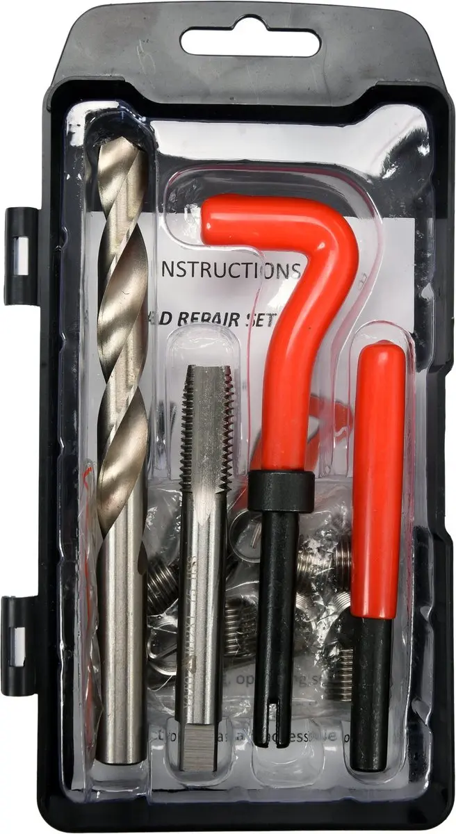 20-Delige Draadreparatieset M12 x 1.75 mm