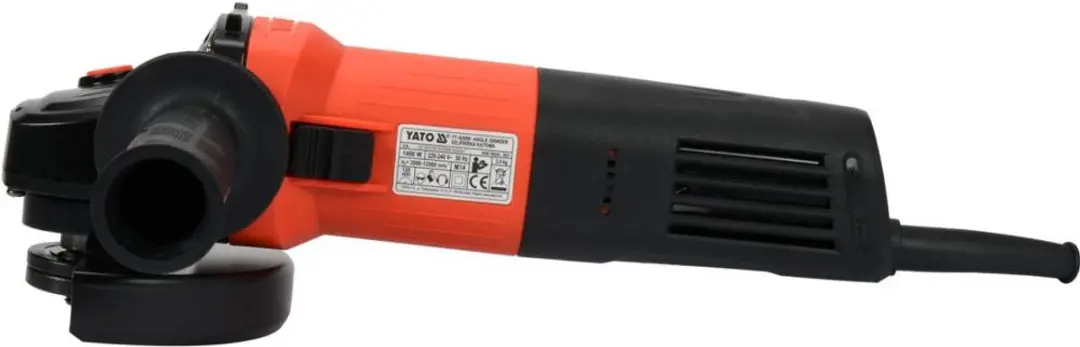 Yato YT-82098 Haakse Slijper - 1400W - 125mm - afbeelding 2 van 2