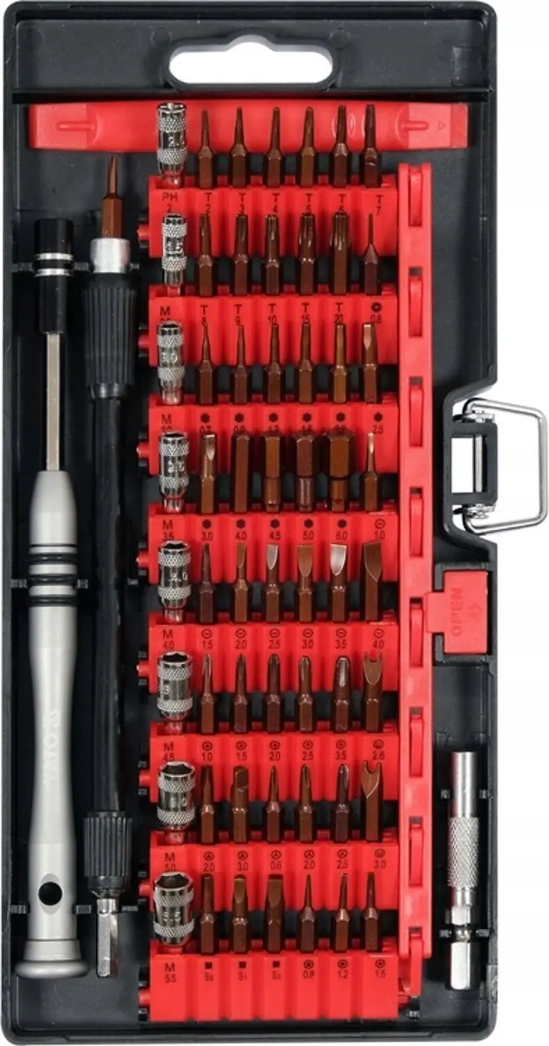 Yato YT-25760 Telefoon Reparatie Set - 61 Delen - afbeelding 5 van 5