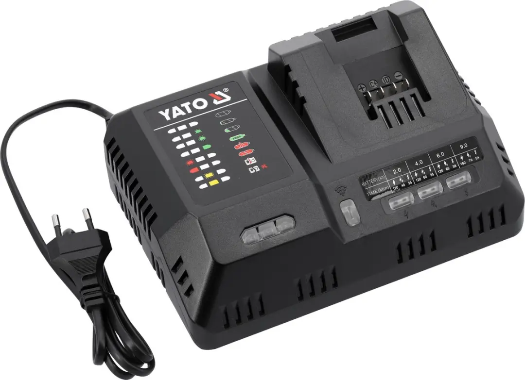 Yato YT-828502 Acculader 18V - 2,4-12A - afbeelding 2 van 3