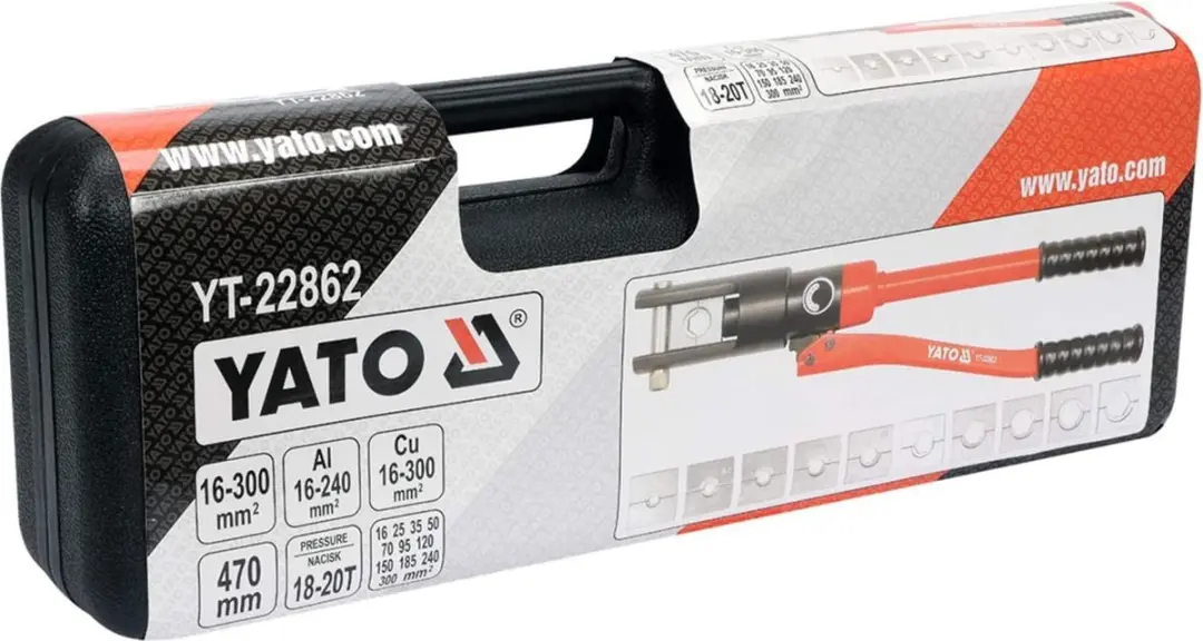 Yato YT-22860 Hydraulische Handpers - 10-120mm2 - afbeelding 5 van 6