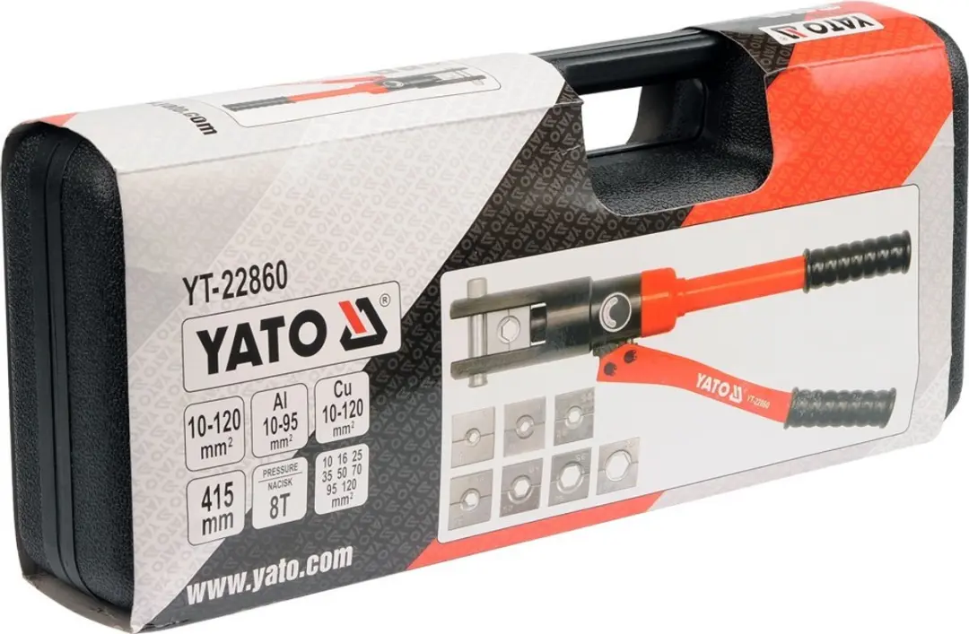 Yato YT-22860 Hydraulische Handpers - 10-120mm2 - afbeelding 2 van 6
