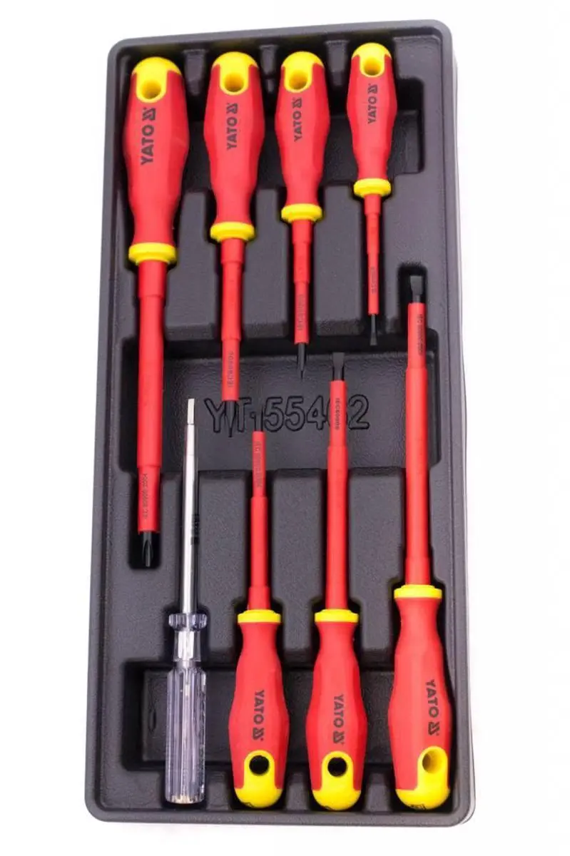Yato YT-55462 Geïsoleerde Schroevendraaierset - 1000V - afbeelding 3 van 6