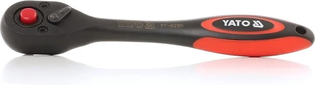Yato YT-0290 - Rechtstreeks ratel - 1/4" - Zwarte Afwerking - 72 Tanden - afbeelding 2 van 2