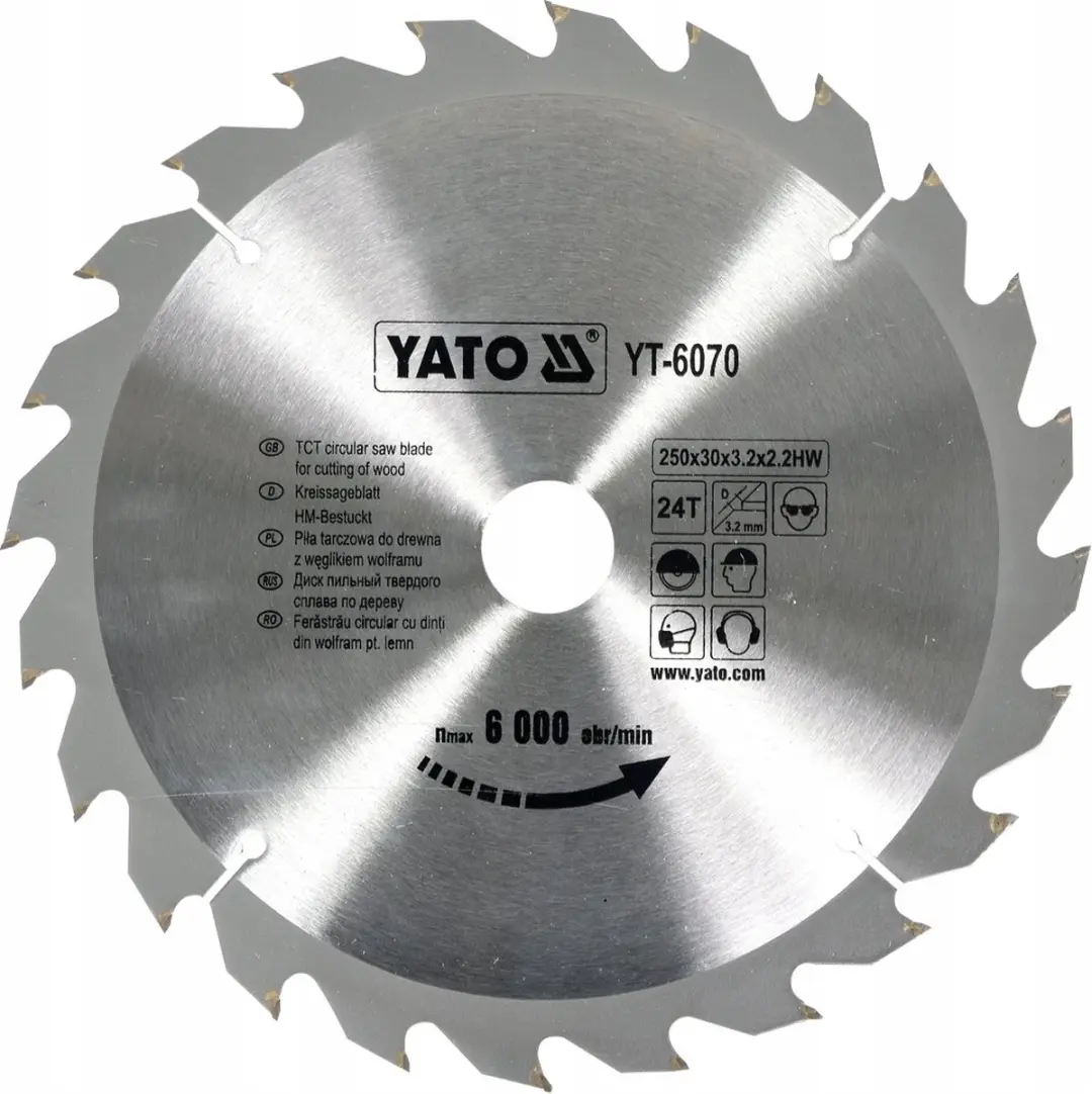 Yato Cirkelzaagblad YT-6070