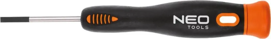 Neo Tools Schroevendraaier 2,0x40mm Magnetisch CRMO Staal Pro Grip TUV M+T