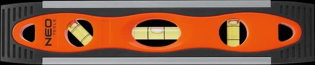 Neo Tools Torpedo Waterpas Magnetisch 23cm 0,5mm-m 3 Libellen