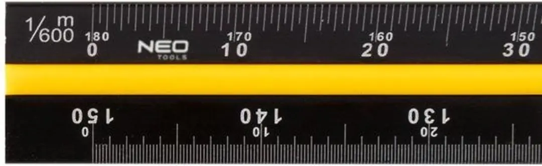Neo Tools Driehoeksliniaal 72-205 - 30cm - afbeelding 6 van 6