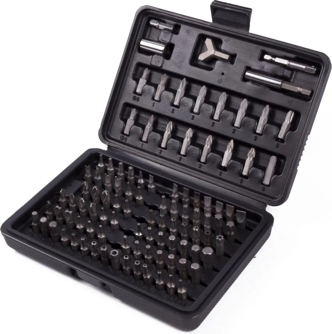 Benson 100-delige schroevendraaierset - bitset met opbergcase - afbeelding 5 van 6