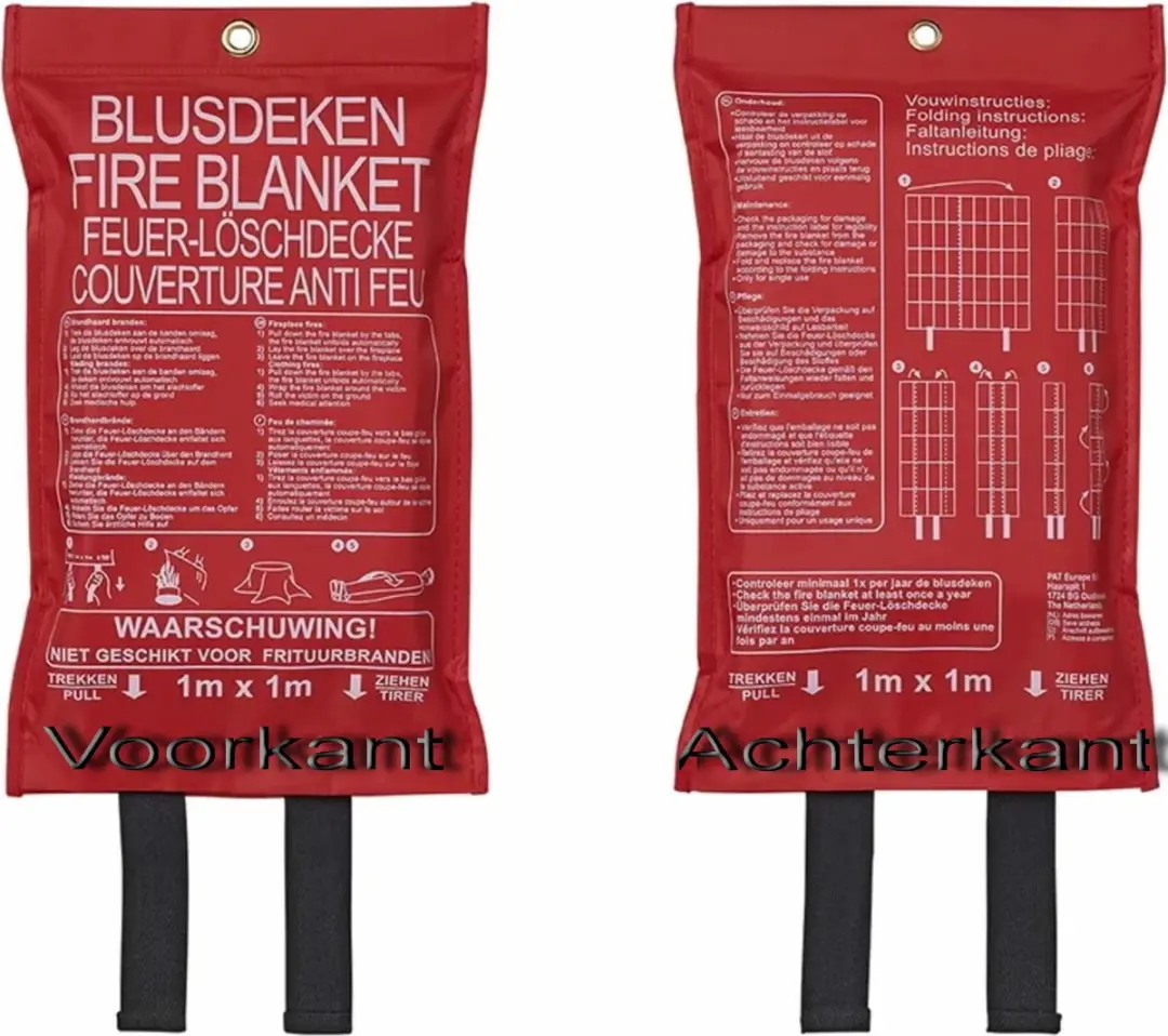 ProPlus Blusdeken 100x100cm - Brandklasse A/B - afbeelding 3 van 6