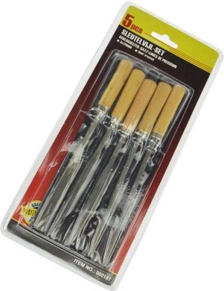 Benson Sleutelvijlenset 5-delig - 170 mm - afbeelding 3 van 6