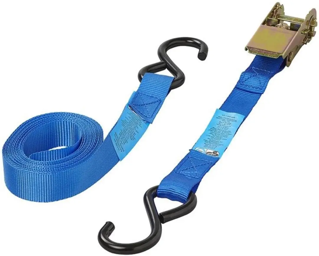 ProPlus Spanband met ratel 25mm x 5m - 250kg - Blauw - afbeelding 2 van 6