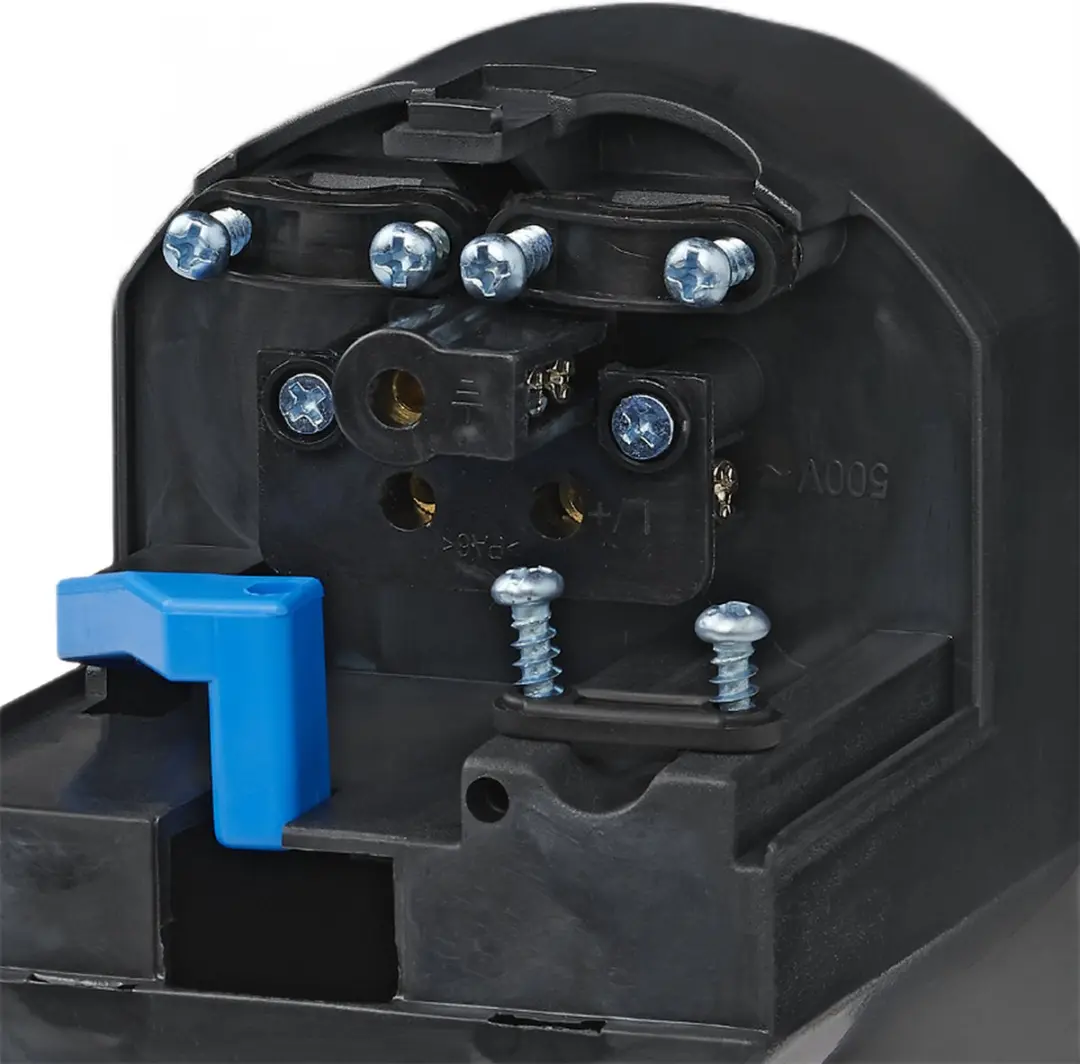 ProPlus CEE Wandinvoerdoos 105x105mm - 16A IP44 - Zwart - afbeelding 6 van 6