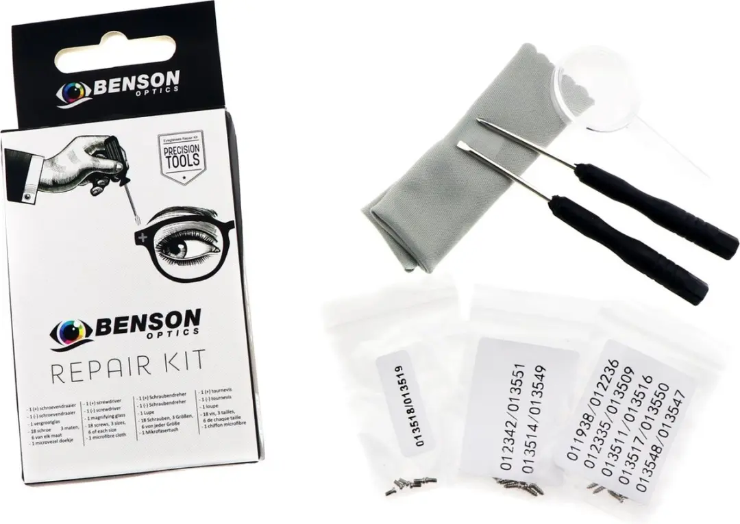 Benson Complete bril reparatieset