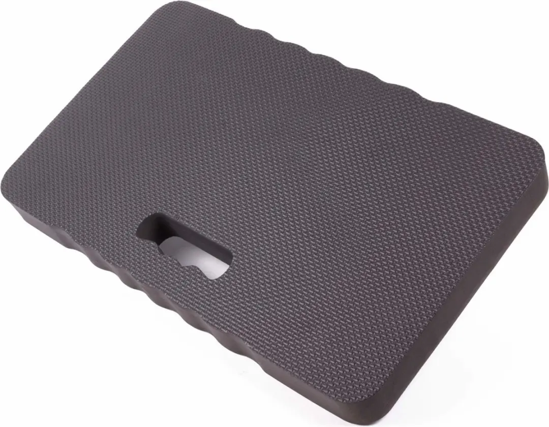 Benson Extra dikke kniemat - Schokabsorberend EVA-foam - 46 x 28 x 4 cm - Zwart