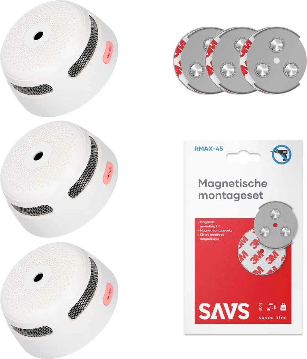 X-Sense XS01 Rookmelder met magneet montage