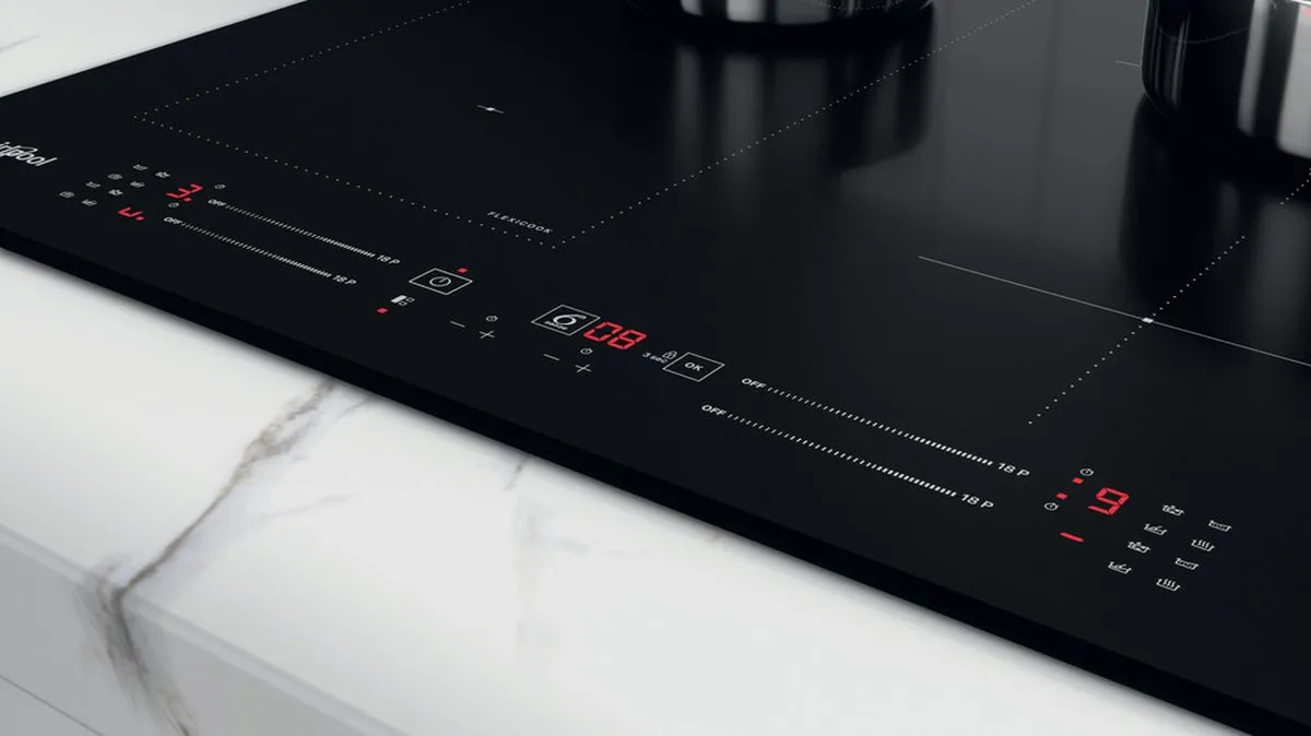 Whirlpool WLS6960BF Inductiekookplaat 60cm - Zwart