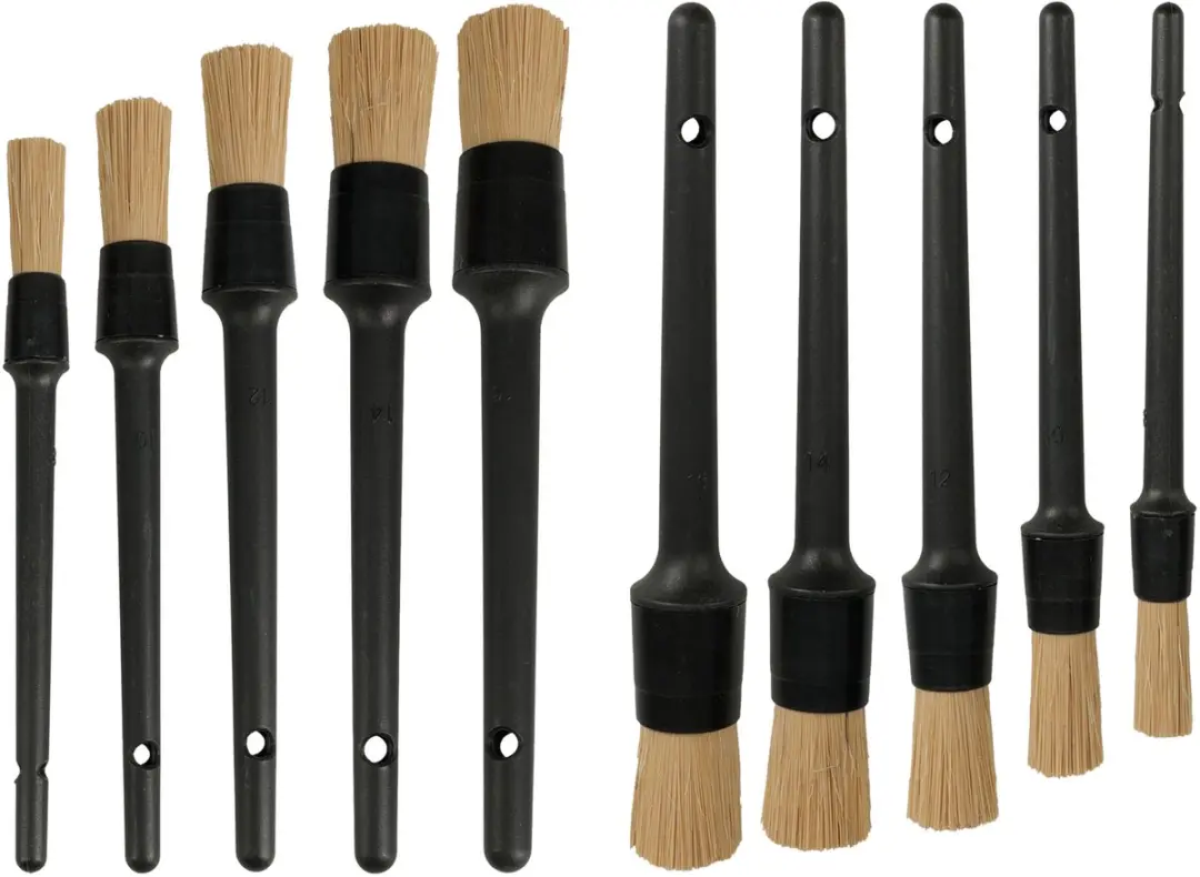 Benson Verfkwasten set 5delig - 2x - ronde kwasten - 5 formaten - kwasten - Voordeelkwasten - Schilderen thuis