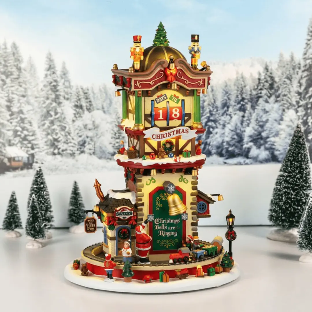 Lemax Christmas 'Time' Countdown Kerstornament - afbeelding 3 van 3