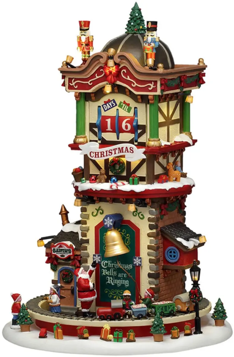 Lemax Christmas 'Time' Countdown Kerstornament - afbeelding 2 van 3