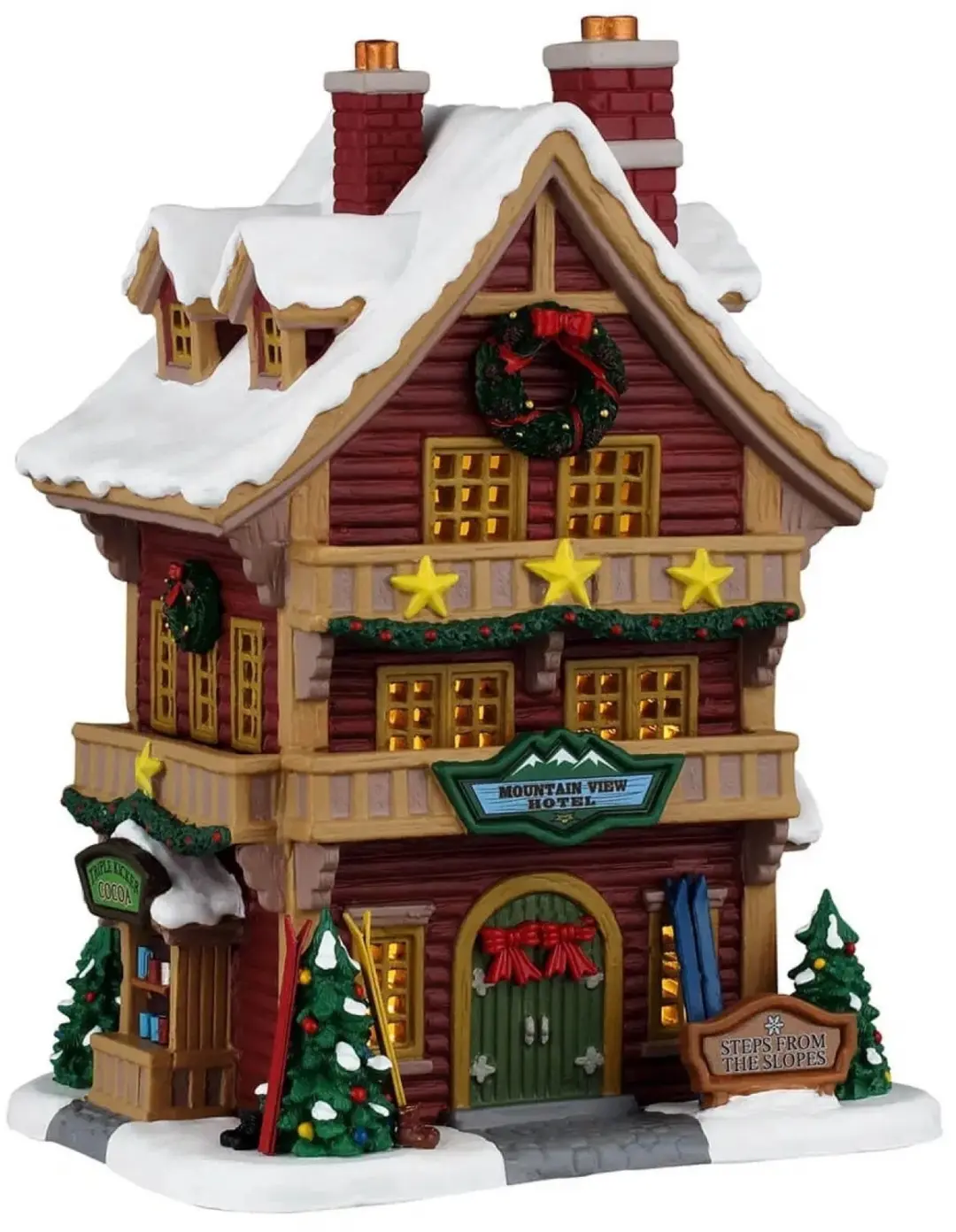 Lemax Mountain View Hotel Ornament