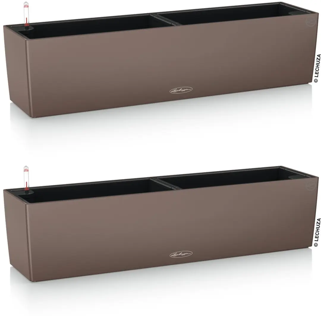 2x LECHUZA Balkonbak Balconera Color 80 muskaat All-in-One
