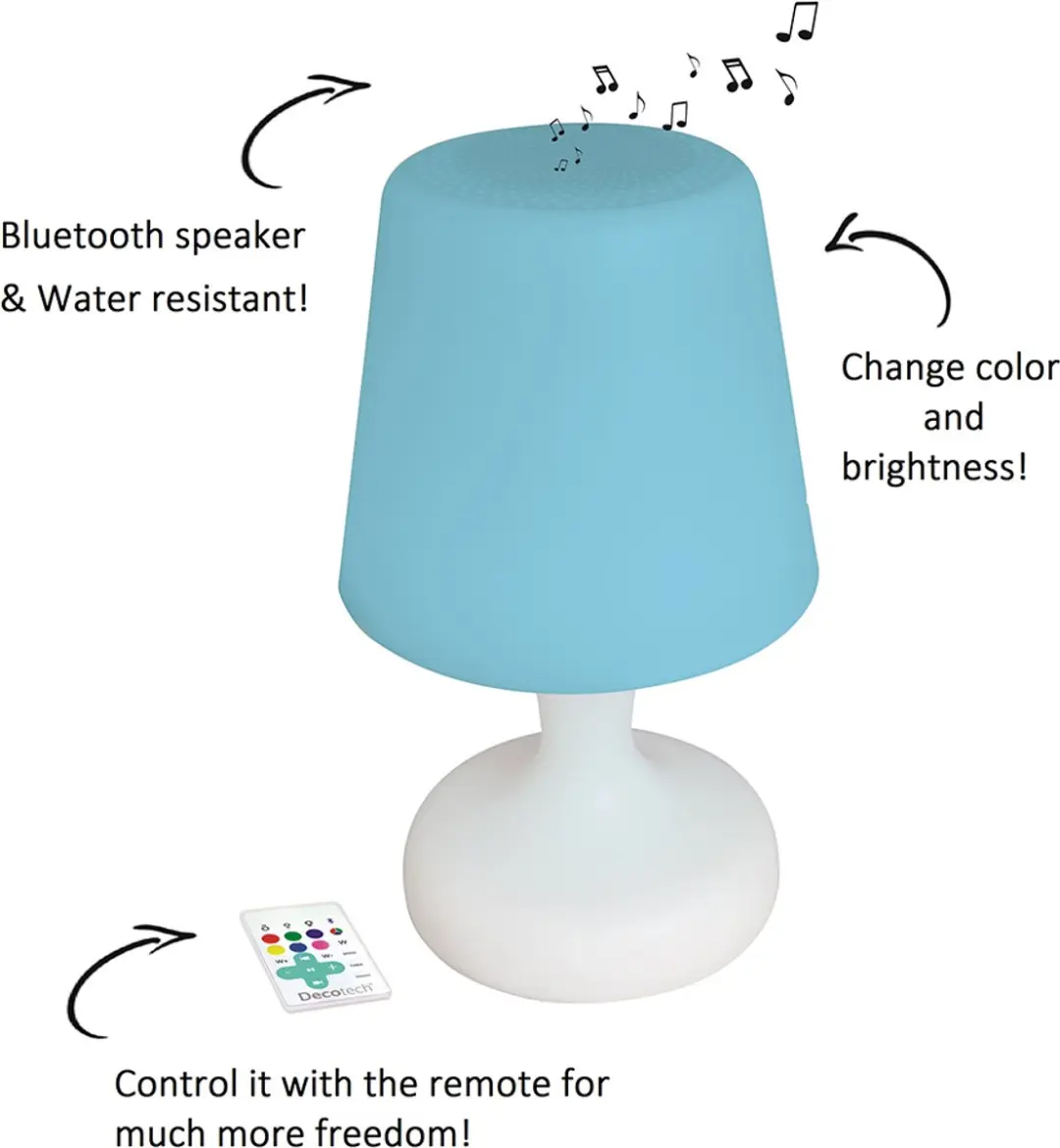 Lexibook Bluetooth Speaker Tafellamp
