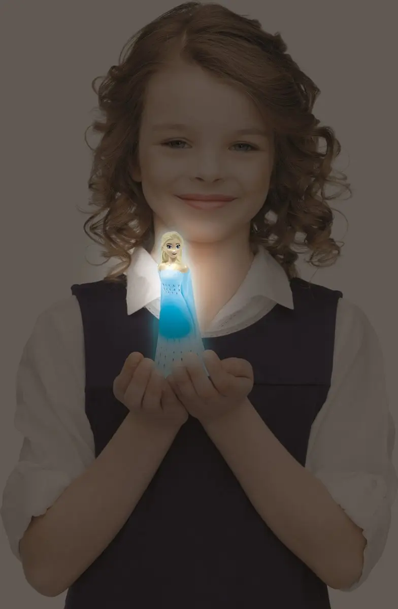 Lexibook Frozen Elsa 3D Nachtlampje - 13cm - afbeelding 4 van 6