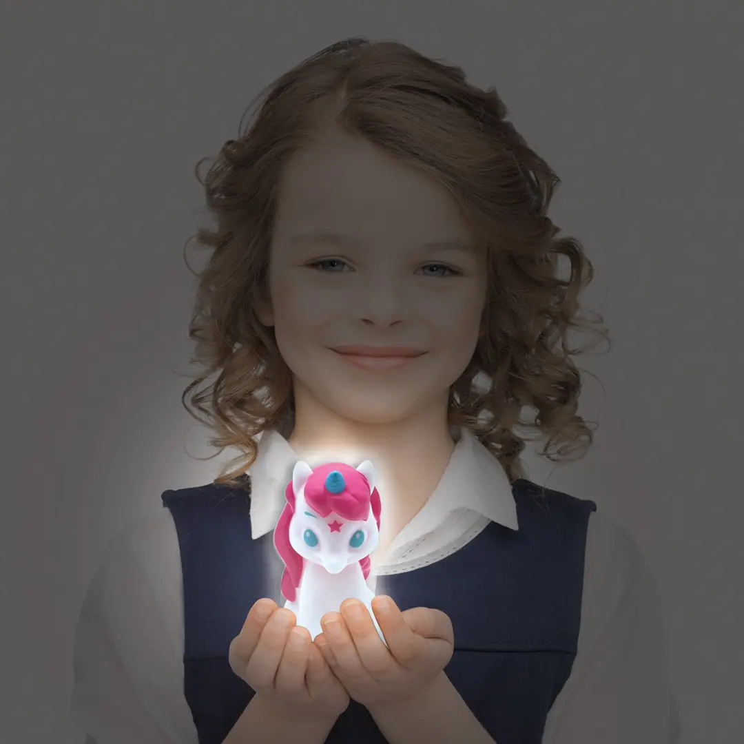Lexibook Unicorn 3D Nachtlampje - 13cm - afbeelding 2 van 6