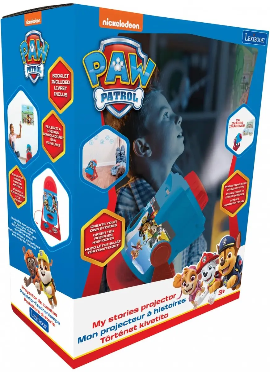 Lexibook PAW Patrol LTC100PA Verhaalprojector - Blauw - afbeelding 2 van 6