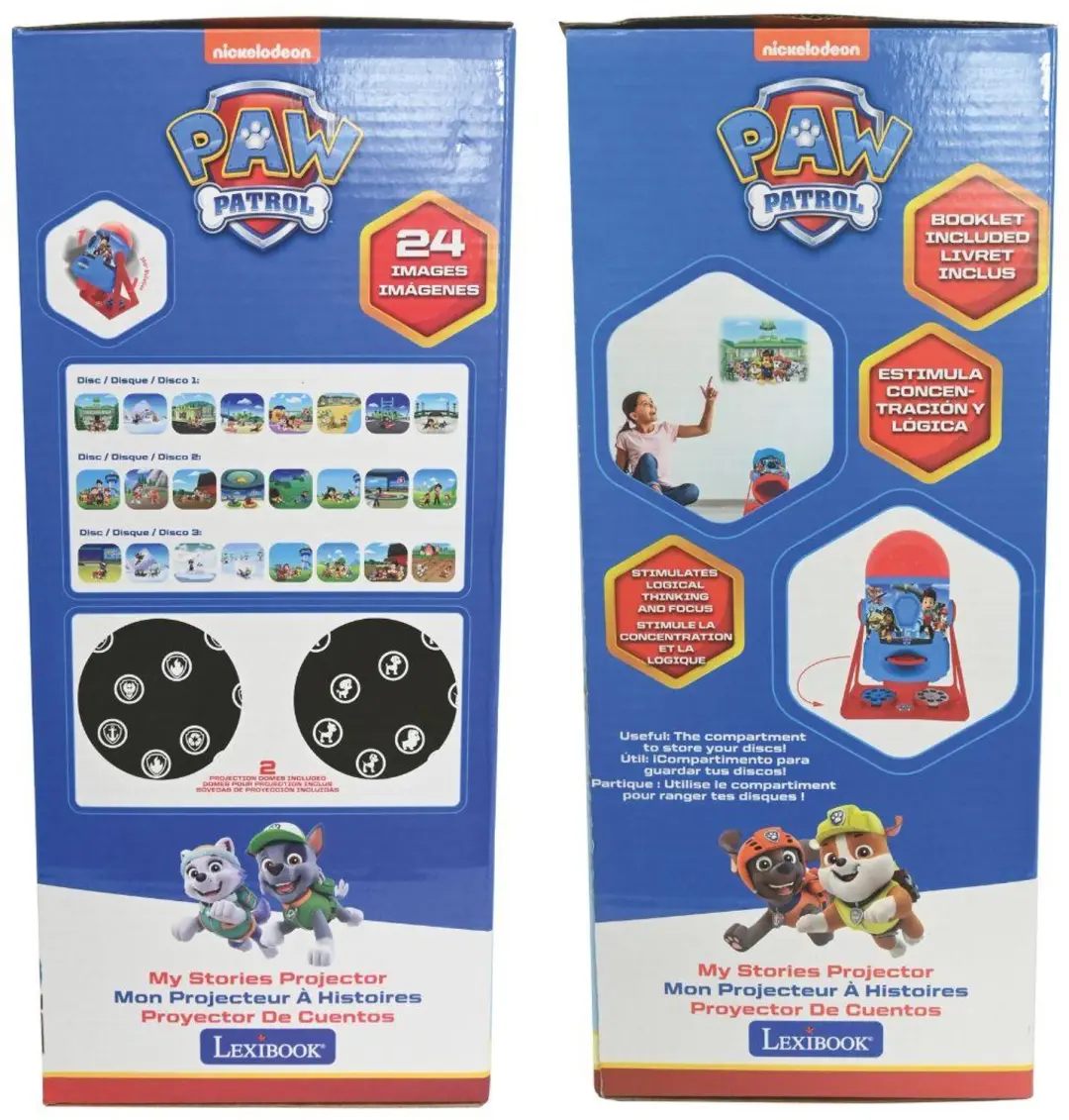Lexibook PAW Patrol LTC100PA Verhaalprojector - Blauw - afbeelding 6 van 6