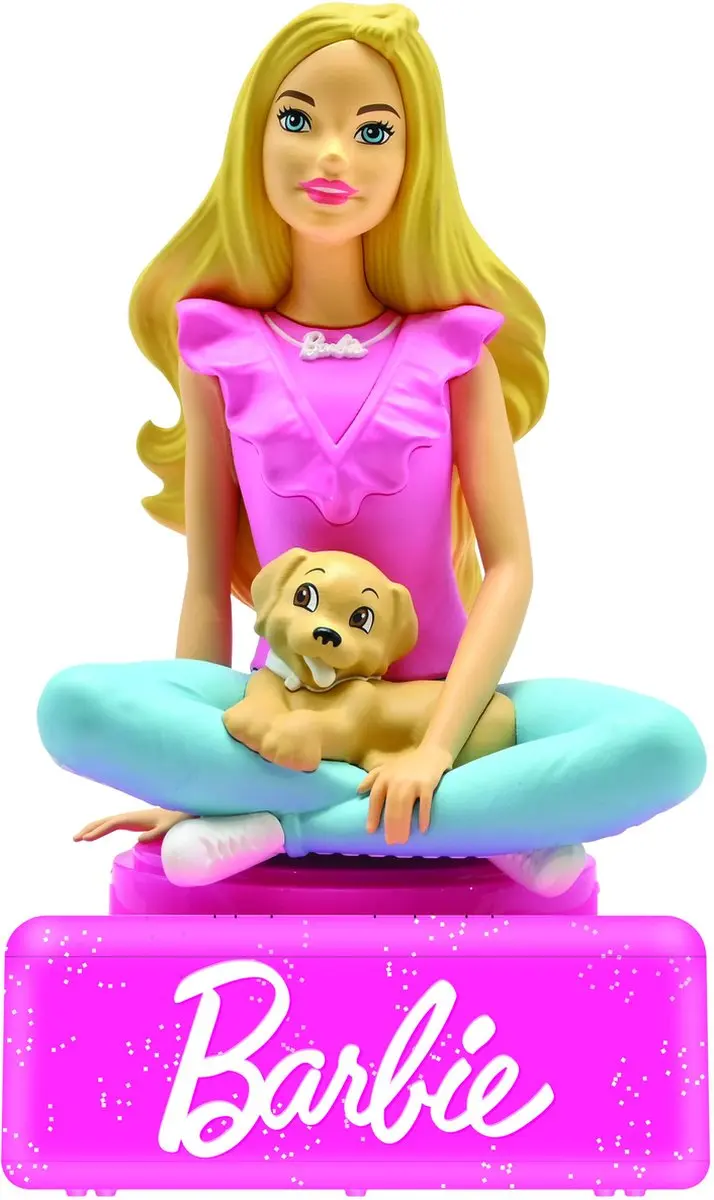 Lexibook Barbie NLJ01BB 3D Nachtlampje