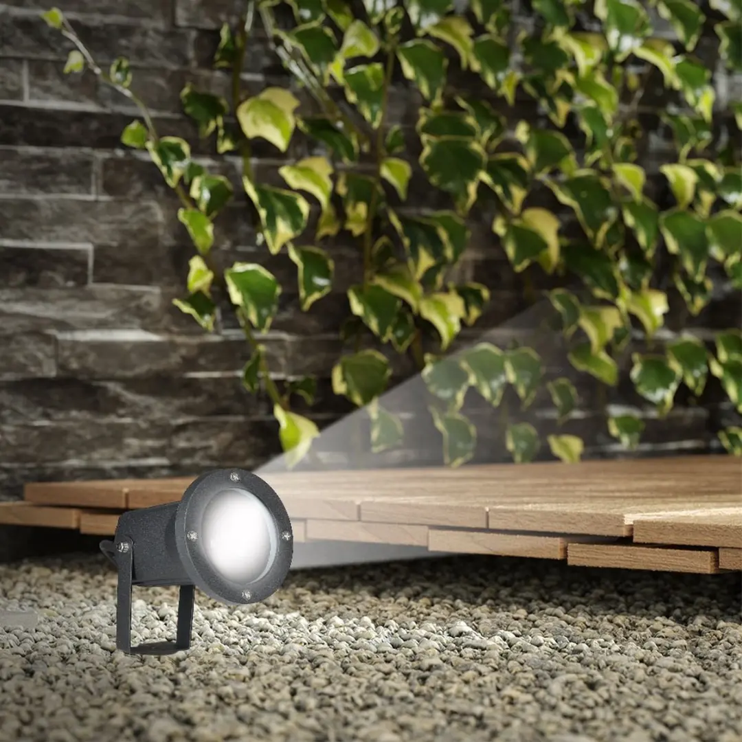 V-TAC VT-769 LED Prikspot - IP44 - Zwart - afbeelding 6 van 6