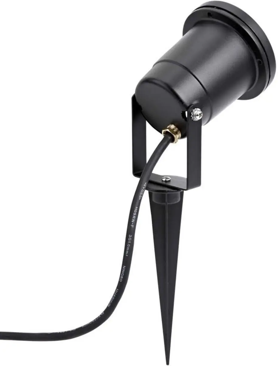 V-TAC VT-769 LED Prikspot - IP44 - Zwart - afbeelding 2 van 6