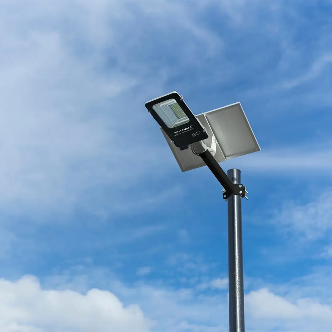 V-TAC VT-ST200 Solar Straatlantaarn - 4000 Lumen - IP65 - afbeelding 3 van 6