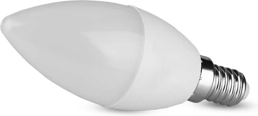 V-TAC VT-1818-N LED Kaarslamp E14 - 3.7W - 6500K - afbeelding 3 van 6
