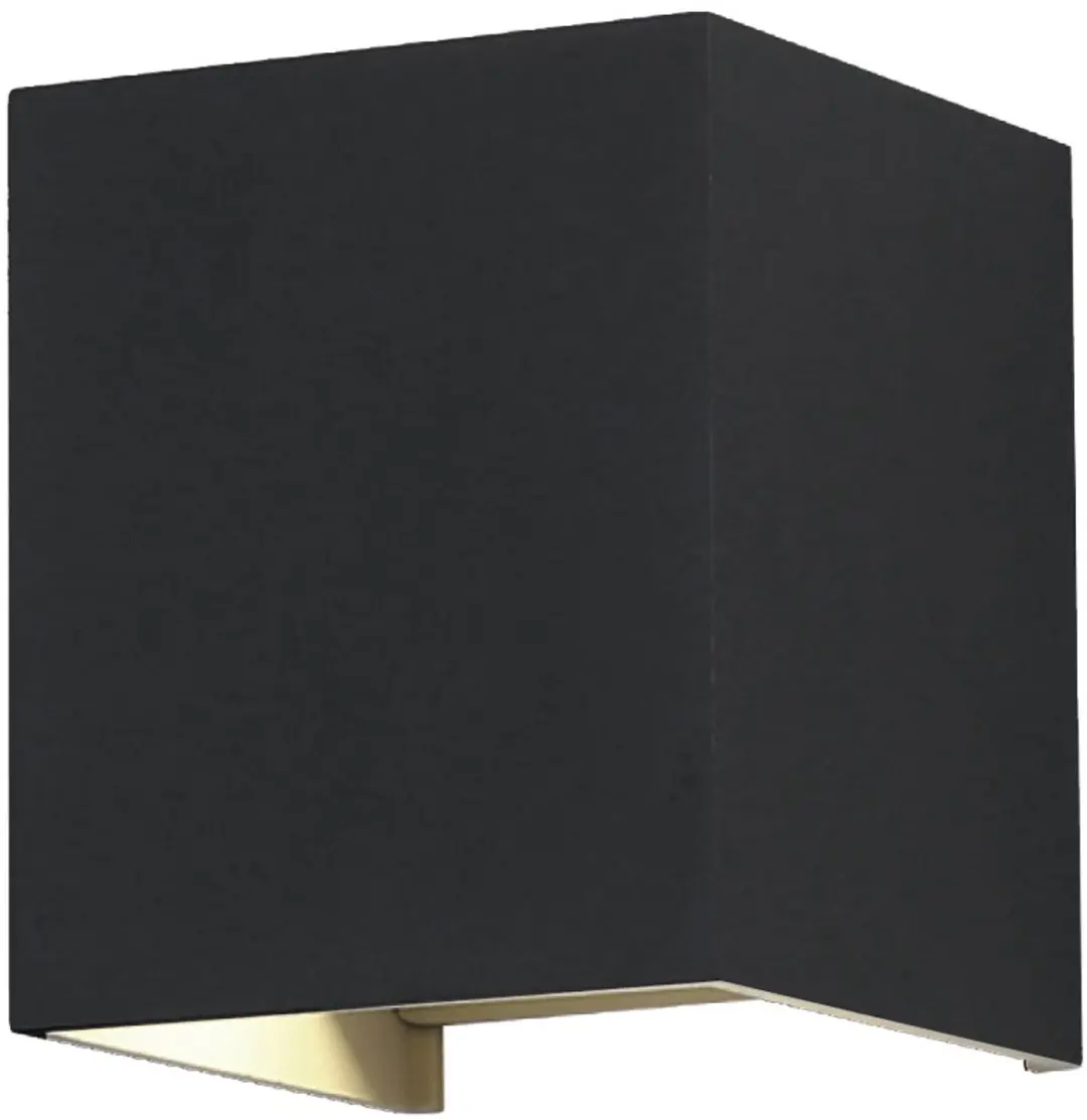 V-TAC VT-759-12-B-N LED Vierkante Wandlamp