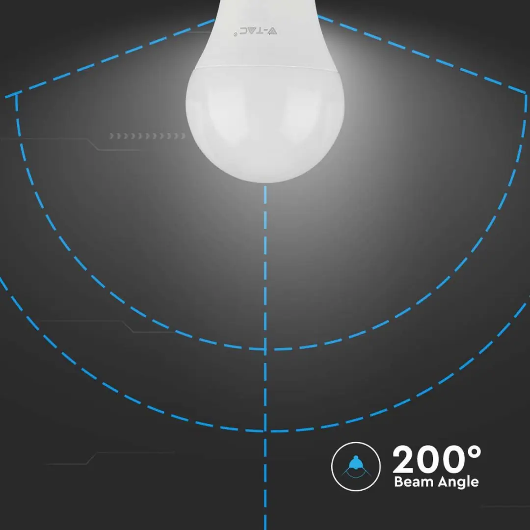 V-TAC VT-2112-N LED Lamp GLS E27 - 10.5W - 3000K - afbeelding 6 van 6