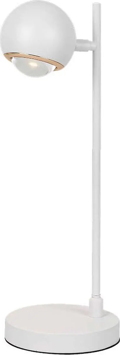 V-TAC VT-7506-W Tafellampen Kantoorlampen 5W 500lm 3000K IP20 Wit VT-7506-W