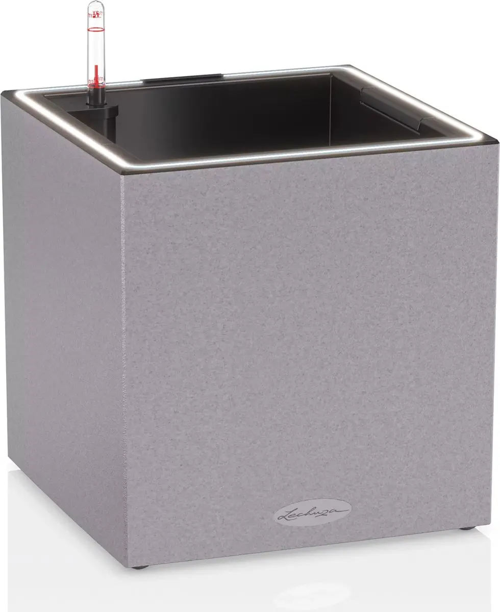 LECHUZA CANTO Stone 30 low LED