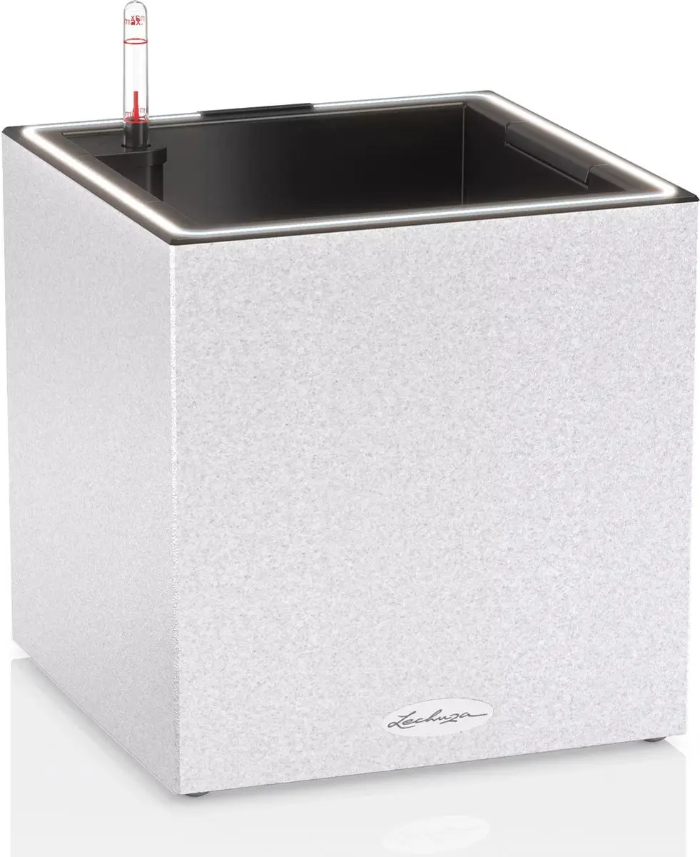 LECHUZA CANTO Stone 30 low LED