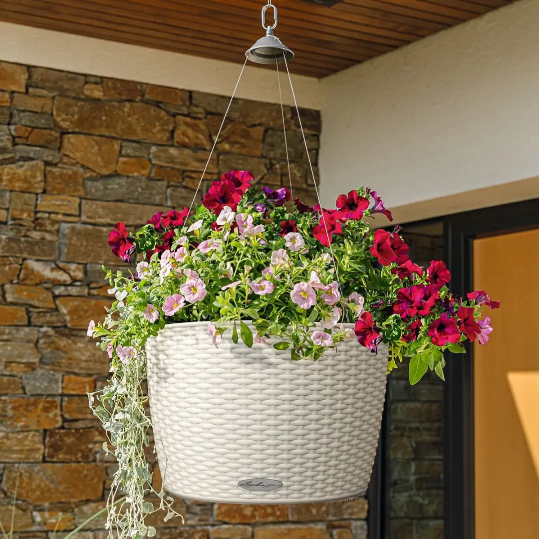 Lechuza NIDO Cottage 35 Plantenbak - Lichtgrijs - afbeelding 2 van 6